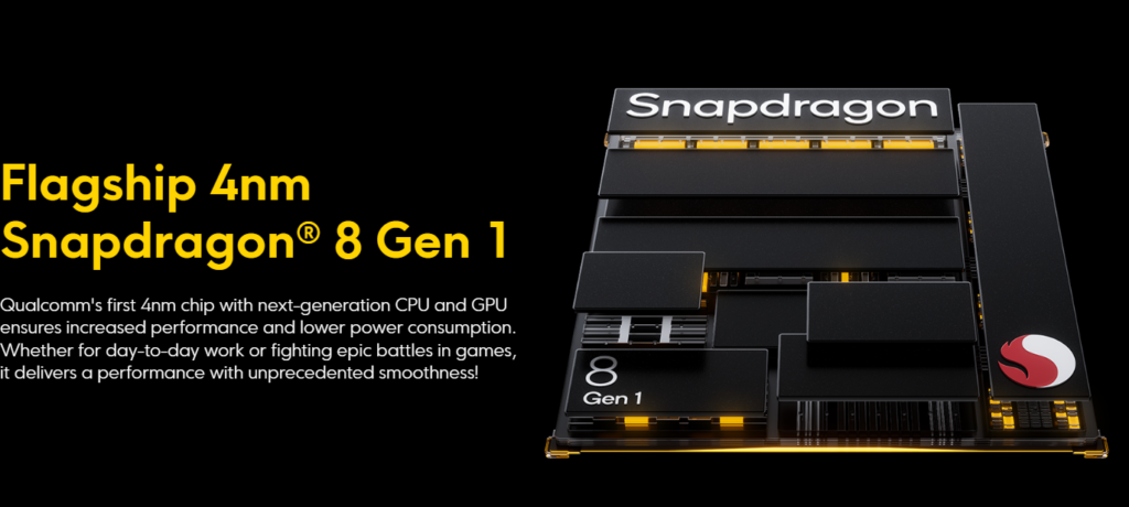 POCO F4GTはSnapdragon 8 Gen1搭載