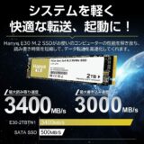 特価：2TBのM.2接続SSDが1万円切り、512GBも3,000円台。Amazon ゴールデンウィークセールにて