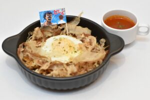 【コラボカフェメニュー】竜之介の浜茶屋焼きそば　スープ付　1,650円