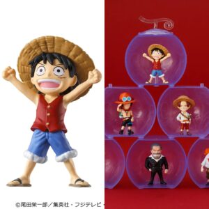 ワンピースの人気ガシャポン「ワンピの実」新作“第二十海戦”が登場　尾田先生激推しのデフォルメシリーズ