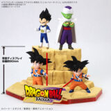 「ドラゴンボールDAIMA」ミニキャラ悟空×ベジータ×ピッコロがプラモに！お手頃ながらも背景に注力