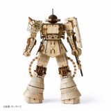 ガンダム『シャア専用ザクII』を竹で再現！全358パーツで出来た精密クラフトパズル登場