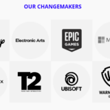 「Our changemakers」として掲出されている参加企業