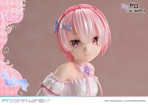 『リゼロ』ラムがグラスに乗ってフィギュア化！リアル素材を一部に使用、上品な魅力溢れる一品