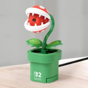 【Switch 2】センスを取るか画質を取るか…ホリのパックンフラワー型カメラは魅力的も注意点あり