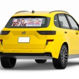 推しアニメを車で宣伝→報酬が貰える。新作『おっさん剣聖』マイカー広告を募集、3円〜/km還元