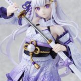 『リゼロ』のエミリアが“戦装束”でフィギュア化！刀を抜く姿と決意秘める表情で緊張感を演出