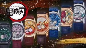 『鬼滅の刃』“柱”を再現した腕時計7種が登場！ダイヤルに金沢箔を使用、職人による完全日本製