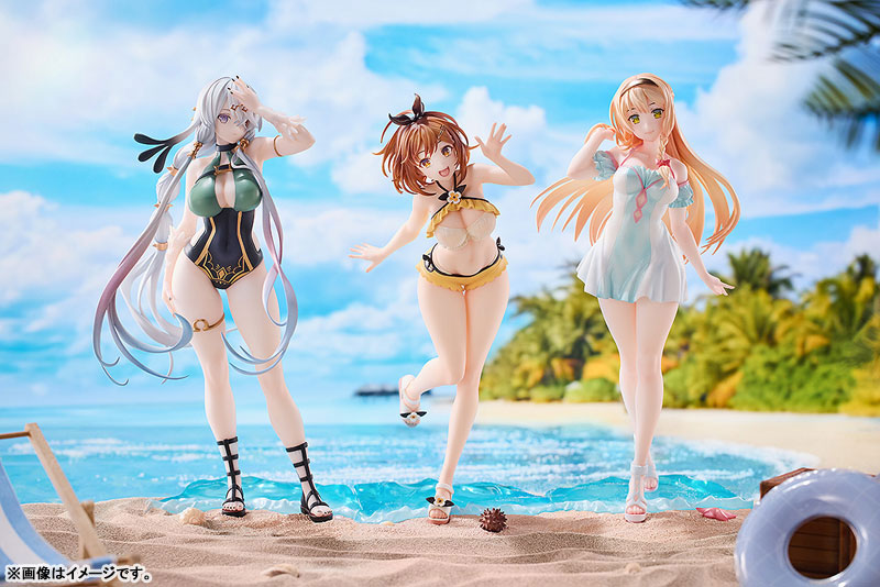 『ライザのアトリエ』ライザら3名が夏感満載で同時フィギュア化!各々の魅力をこだわりの造形で再現