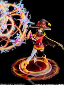 爆裂魔法もぶっ放せる！このすば「めぐみん」プラモフィギュア再販…水着付け替えや“照れ顔”に対応