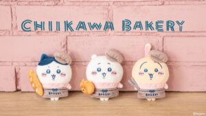 【新商品】ちいかわ達がパン屋の店員に！可愛らしいスタッフやサンド風マスコットグッズが登場