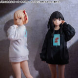 『リコリコ』千束＆たきながアニメのカッコいい姿でWフィギュア化！銃バーツ付きでクールさ抜群