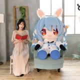 ホロライブ3期生が“超特大”ぬいぐるみ化！宝鐘マリンら4名が100cm超えで登場