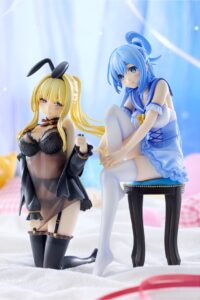 『このすば』アクア＆ダクネス、原作絵×寝間着でフィギュア化！普段見せない透明感あるビジュアルに