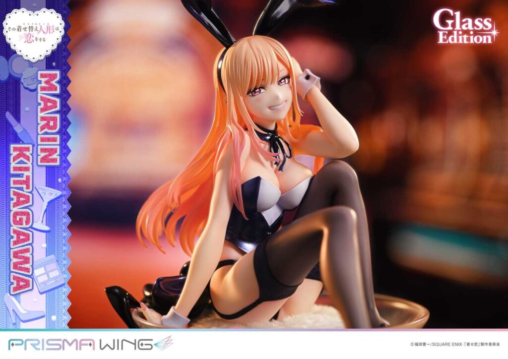 『着せ恋』バニースーツ姿の喜多川海夢が“グラスに乗って”フィギュア化!上品さ際立つ造形に