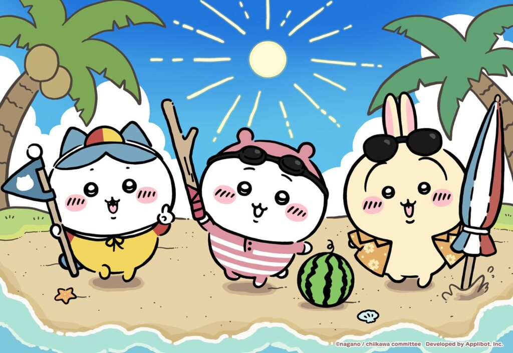 「ちいかわ」ゲームに初めての夏到来！有名花火大会でうちわ配布、新テーマパークの連動企画も