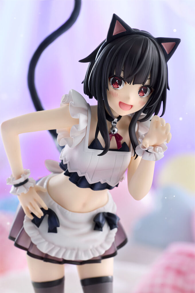 「このすば」猫耳メイドめぐみん&ネグリジェゆんゆんがWフィギュア化!恥じらう表情など見どころ多数