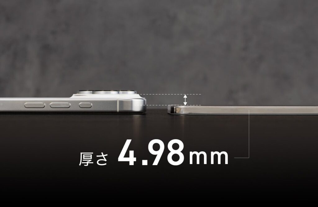 とにかく“薄さ”全振り！厚さ5ミリ以下の世界最薄クラスバッテリー　CIOから先行販売開始
