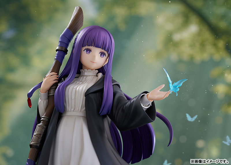 『葬送のフリーレン』魔法使い・フェルンがフィギュアに!ヴィネット調×蝶で幻想感を演出