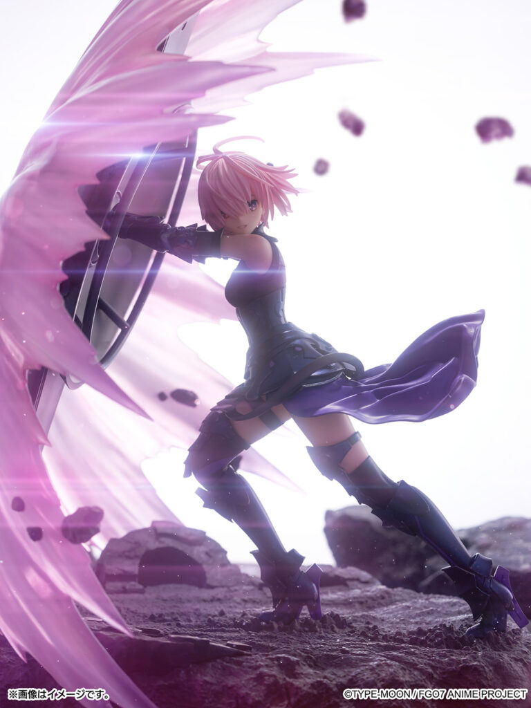 『FGO』マシュ・キリエライトがフィギュア化！戦闘でかばう勇姿を迫力満点に表現
