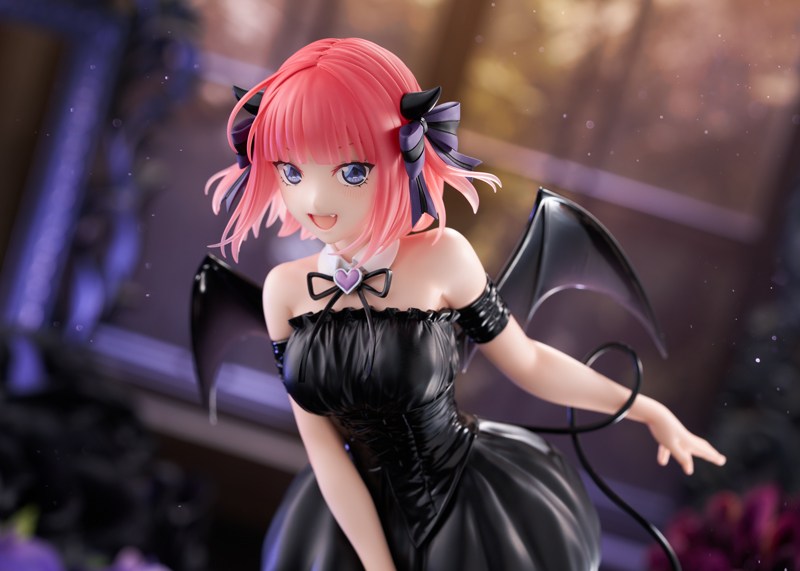 プライズ景品で「五等分の花嫁」中野家3人が”小悪魔”フィギュア化！ツノとしっぽで“Dark”を演出