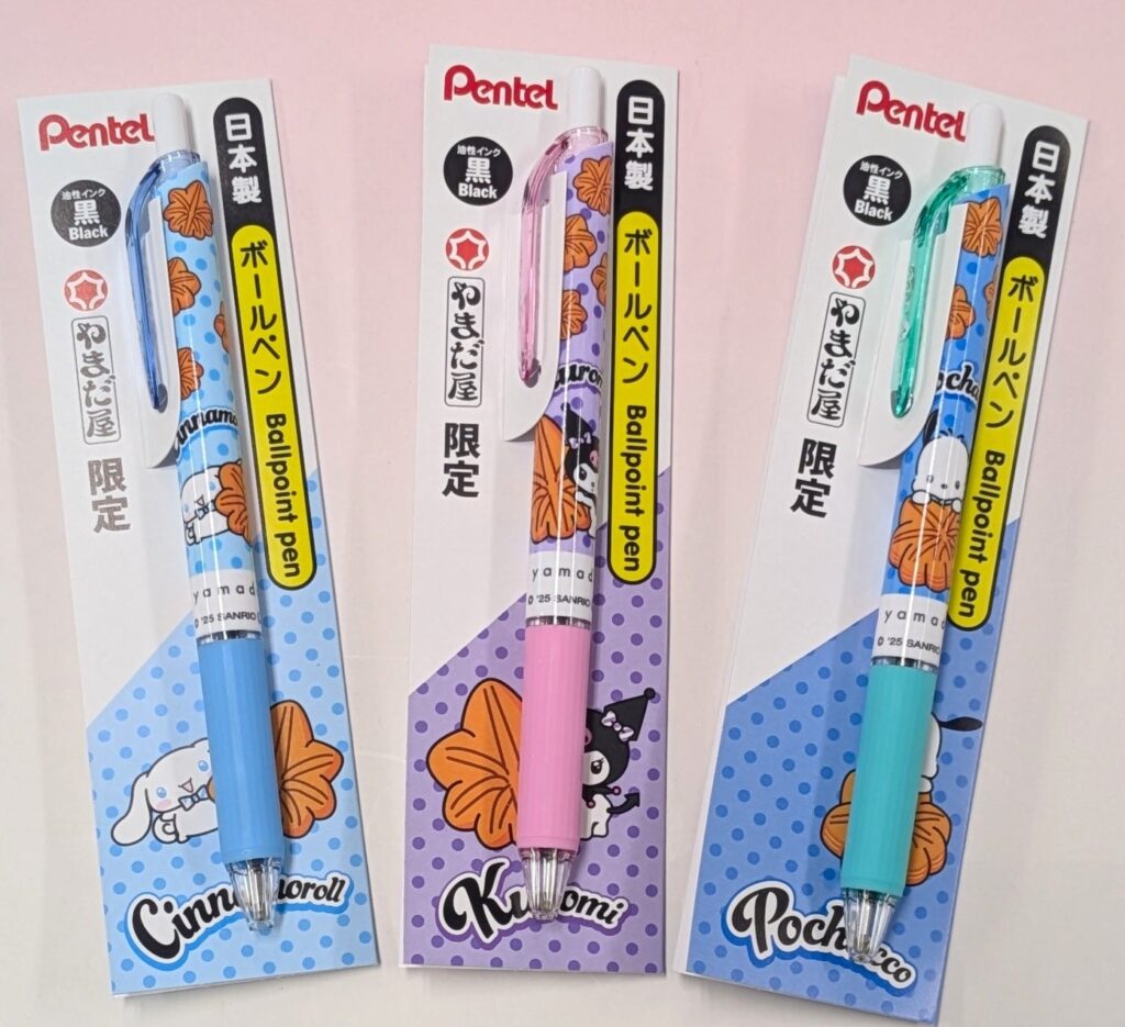 「もみじ饅頭」製造元が「サンリオ」コラボ第3弾でボールペン 売れ行き次第で他のキャラも