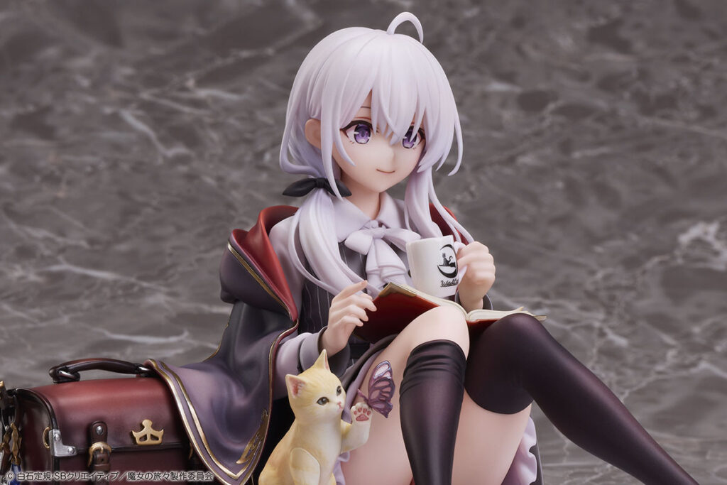 アニメ『魔女の旅々』イレイナが新たにフィギュア化！コーヒー持ち微笑む姿を表現