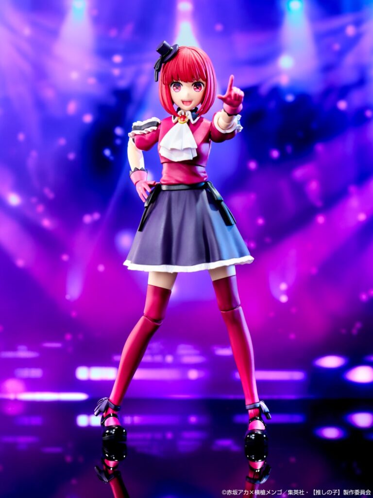 「推しの子」有馬かながプラモフィギュア化！豊富なパーツで色んなダンスシーンを再現できる