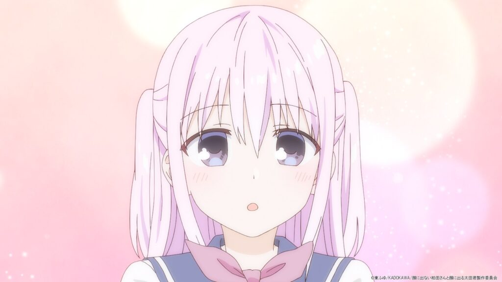 ほのぼのラブコメアニメ『顔に出ない柏田さんと顔に出る太田君』第2話、プールの授業がはじまる【先行カット】
