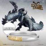 金プラチナ製『モンスターハンター』ブライダルリングに新作、アルシュベルドとラギアクルスが登場