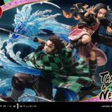 『鬼滅の刃』お値段20万円！炭治郎＆禰豆子が巨大フィギュアに　緊張感溢れる瞬間を表現