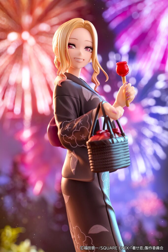 「着せ恋」喜多川海夢が浴衣姿でフィギュアに!いつもと違うメイクで…アニメのシーン再現