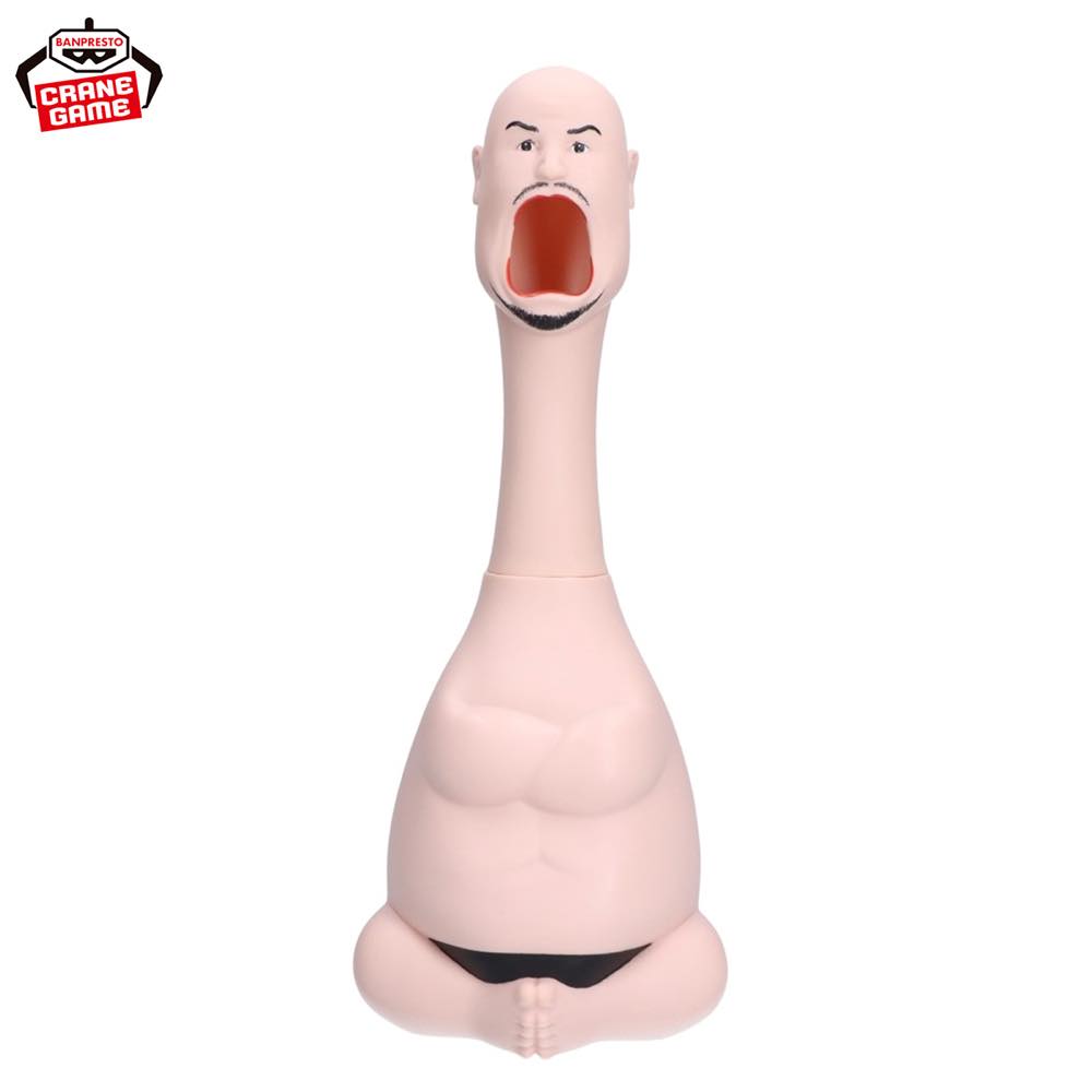 ザコシショウがゲーセンの景品に　押すと「アーッ!!」と鳴るうるさいおもちゃ、先行公開で家族連れも挑戦