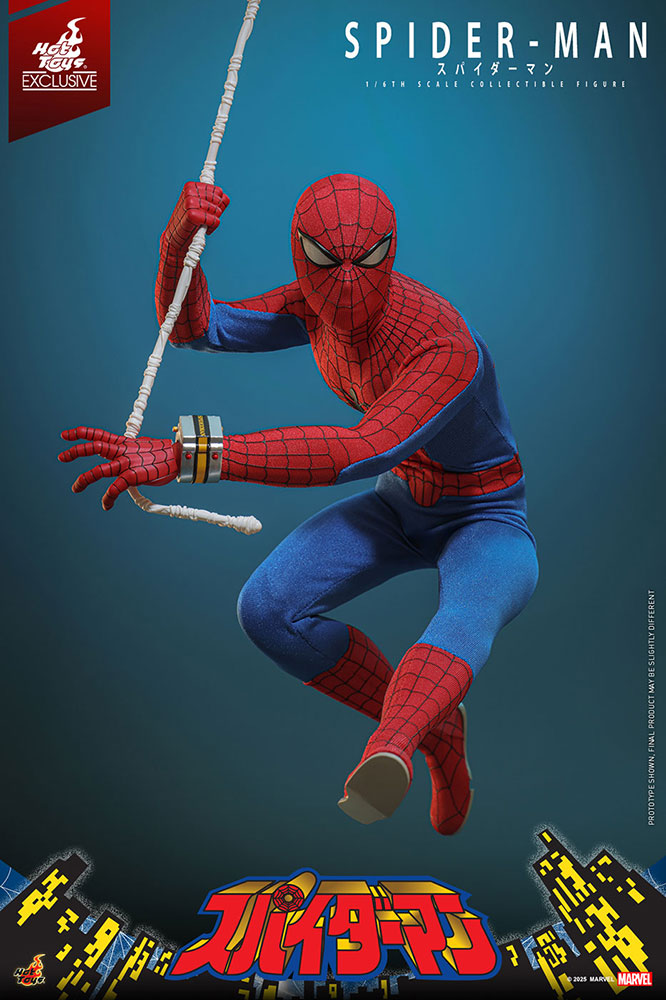 1978年日本版『スパイダーマン』がフィギュアに！香港メーカーが可動域満載に立体化