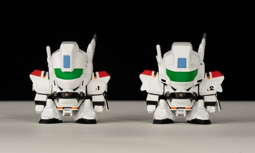 『パトレイバー』イングラムのデフォルメフィギュアが新登場　5cmサイズでお手頃3千円