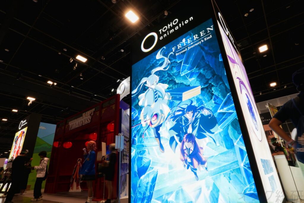 TOHO animationブース周辺